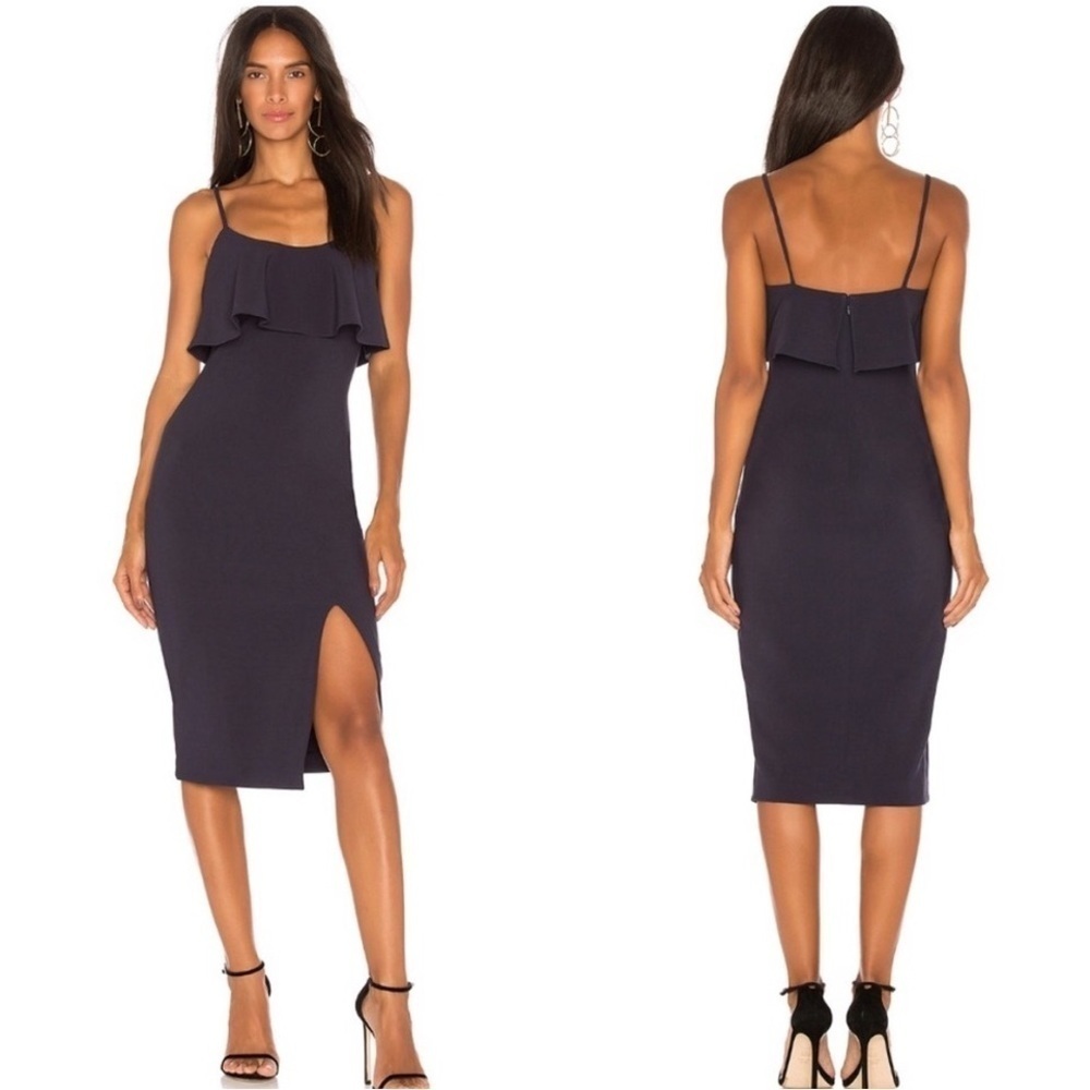 Likely Dionne Sleeveless Sheath Dress in Navy Blue Sz 8